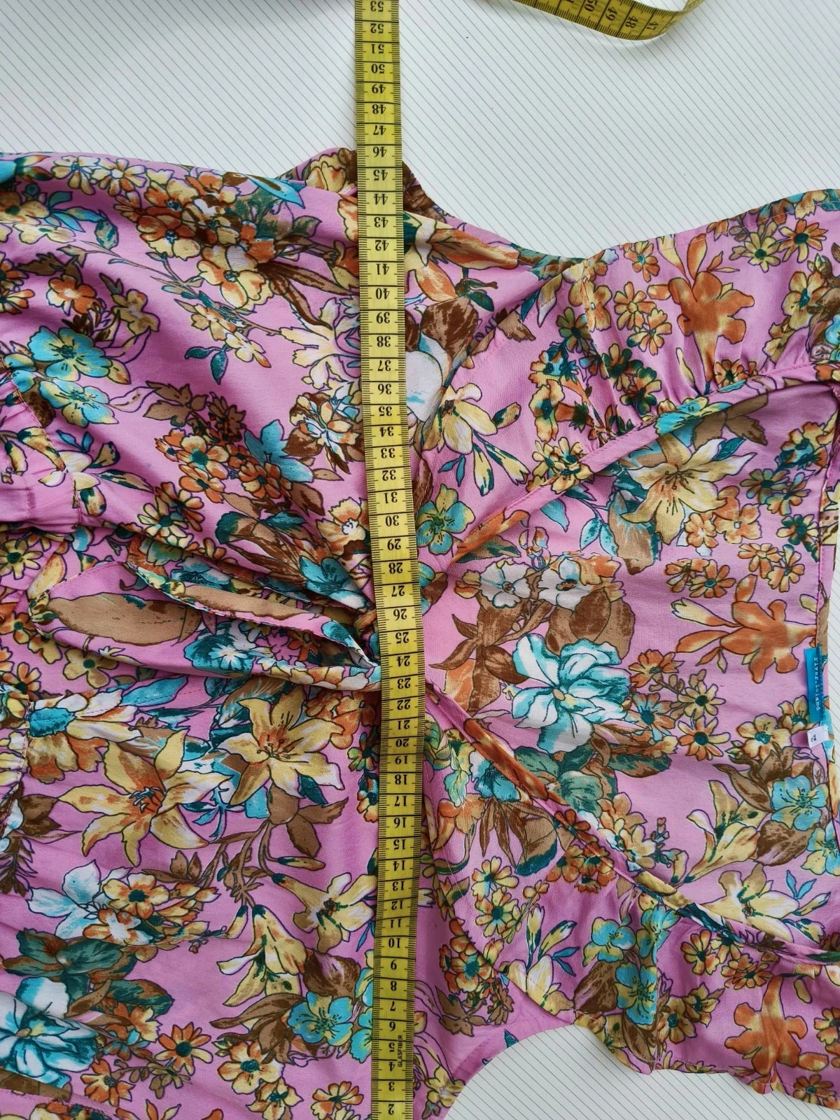 Vestido curto floral River Island Tamanho L 💜 – photo 8
